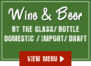 wine and beer by the glass or bottle italian